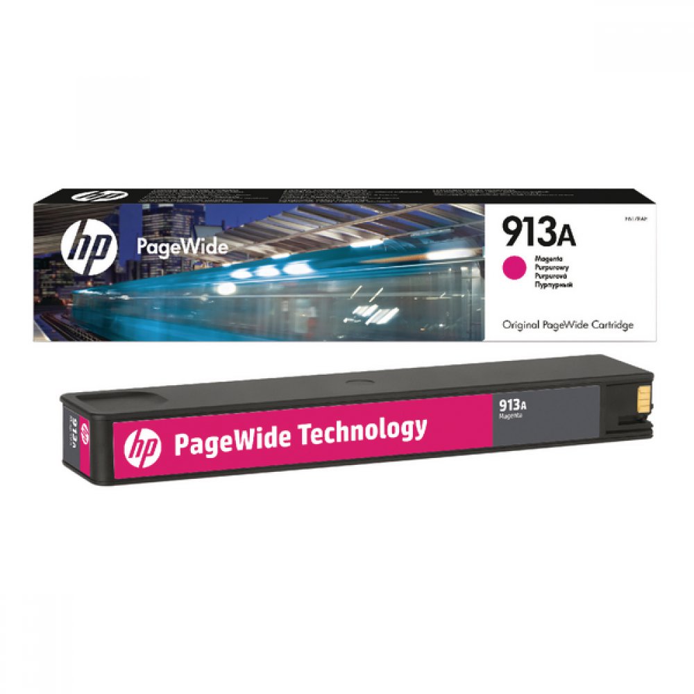 Картридж струйный HP 913A пурпурный для HP PW 352dw/377dw/Pro 477dw/452dw (3000стр.) F6T78AE F6T78AE