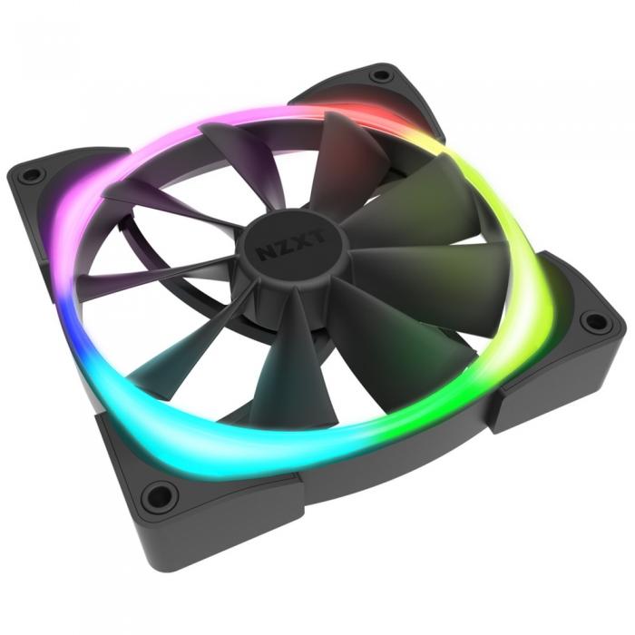 Вентилятор NZXT Aer RGB 2 - Single 140mm  RTL HF-28140-B1 HF-28140-B1