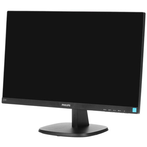 Монитор Philips 21,5" 1920x1080 IPS LED 16:9 5ms VGA HDMI 10M:1 178/178 250cd Speakers Blac 223V7QHAB 223V7QHAB