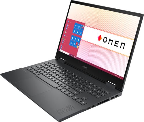 Ноутбук HP Omen 15-en1052ur Ryzen 5 5600H 16Gb SSD1Tb NVIDIA GeForce RTX 3060 6Gb 15.6" IPS FHD (1920x1080) Windows 11 Home dk.silver WiFi BT Cam 640A6EA 640A6EA