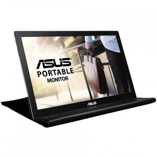 Монитор ASUS 16" MB168B Black (IPS, WLED, Wide, 1366х768 11ms, 90°/65°, 200 cd/m, 500:1, +USB, ) 90LM00I0-B01170 90LM00I0-B01170