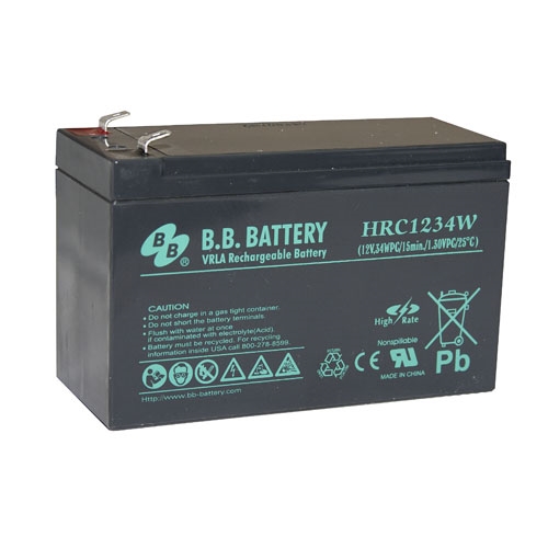 Батарея BB Battery  12В, 9Ач, 151/65/94 мм HRC 1234W HRC 1234W