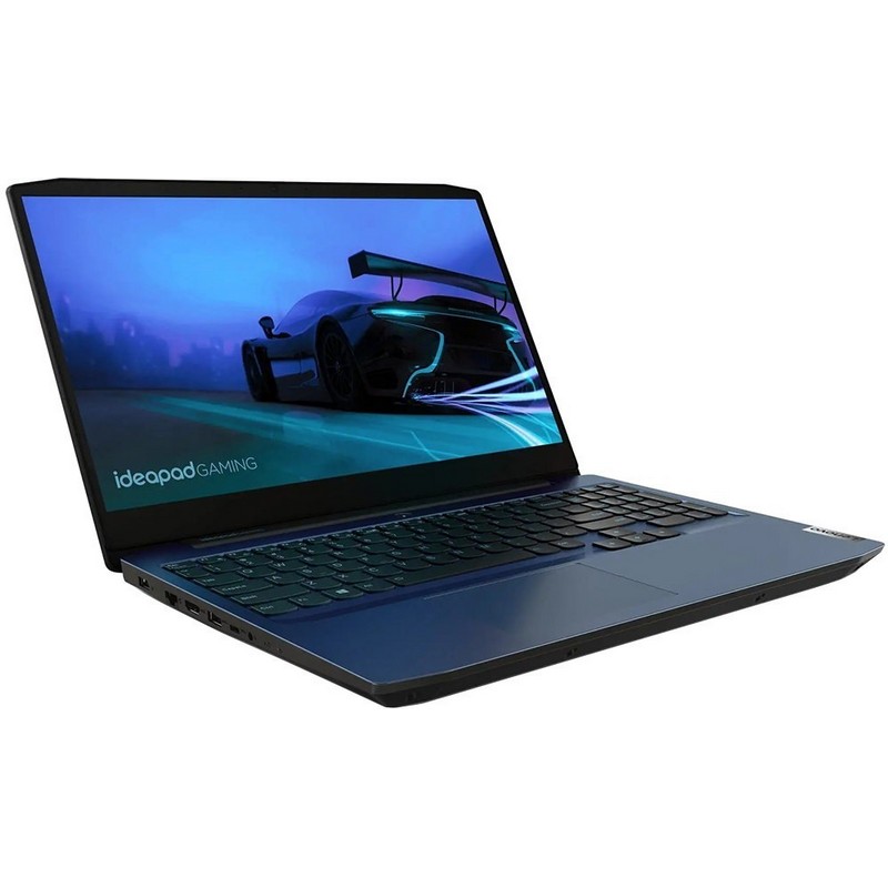 Ноутбук Lenovo IP Gaming 3 15ARH05 Ryzen 5 4600H/8Gb/1Tb/SSD128Gb/NVIDIA GeForce GTX 1650 4Gb/15.6"/IPS/FHD (1920x1080)/Windows 10/blue/WiFi/BT/Cam 82EY0011RU 82EY0011RU