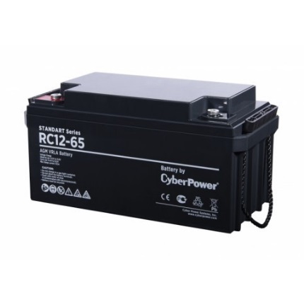 Батарея CyberPower Standart series RC 12-65 / 12V 65 Ah RC 12-65 RC 12-65