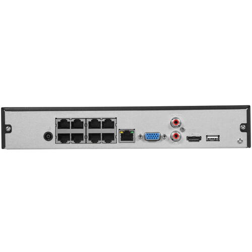IP-видеорегистратор Dahua DHI-NVR2108HS-8P-I 8-канальный с PoE входящий поток до 200Мбит/с; MJPEG; разрешение записи до 12Мп; воспроизведение: 4кн@1080p, 1кн@8Мп; видеовыходы: 1 HDMI, 1 VGA; DHI-NVR2108HS-8P-I DHI-NVR2108HS-8P-I