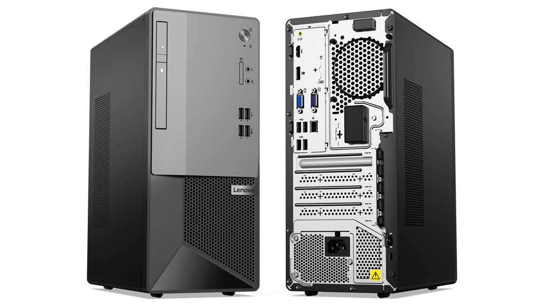 Персональный компьютер Lenovo IdeaCentre V50t 13IMB Tower i3-10100, 8GB DIMM DDR4-2666, 256GB SSD M.2, Intel UHD 630, DVD-RW, 180W, USB KB&Mouse, NoOS, 1Y OS 11ED0004RU 11ED0004RU