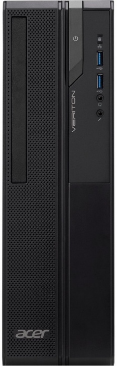 Персональный компьютер Acer Veriton EX2620G SFF Cel J4005 (2)/4Gb/500Gb 7.2k/UHDG 600/Endless/GbitEth/65W/черный DT.VRVER.008 DT.VRVER.008