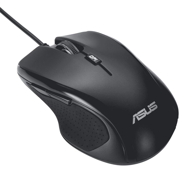 Мышь ASUS UX300 Pro Black Проводная  Optical USB Для ноутбука 5but+Roll .3200 dpi.Черный 90XB04B0-BMU000 90XB04B0-BMU000