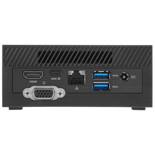 Персональный компьютер ASUS Mini PC PN62S-B3559ZV Core i5-10210U/8Gb/256GB M.2(NVMe) SSD/2x USB 3.2 Gen 1 Type-C/2x USB 3.2/2Mic/1 x HDMI/RJ45/Intel Wi-Fi 6 AX201/AX200 (Gig+)/BT 5/Windows 10 Pro/0,7Kg/Black 90MS01T1-M05590 90MS01T1-M05590