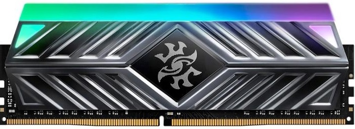 Модуль памяти ADATA 8GB DDR4 3200 DIMM XPG SPECTRIX D41 RGB Red Gaming Memory Non-ECC, CL16, 1.35V, 1024x8, RTL AX4U320038G16A-SR41 AX4U320038G16A-SR41