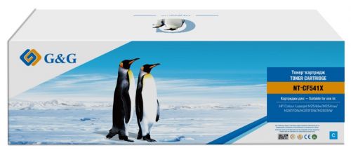 Тонер-картридж G&G голубой для НР LaserJet Color M254dw/nw, M280nw, M281dn/fdw  (2500стр) NT-CF541X NT-CF541X