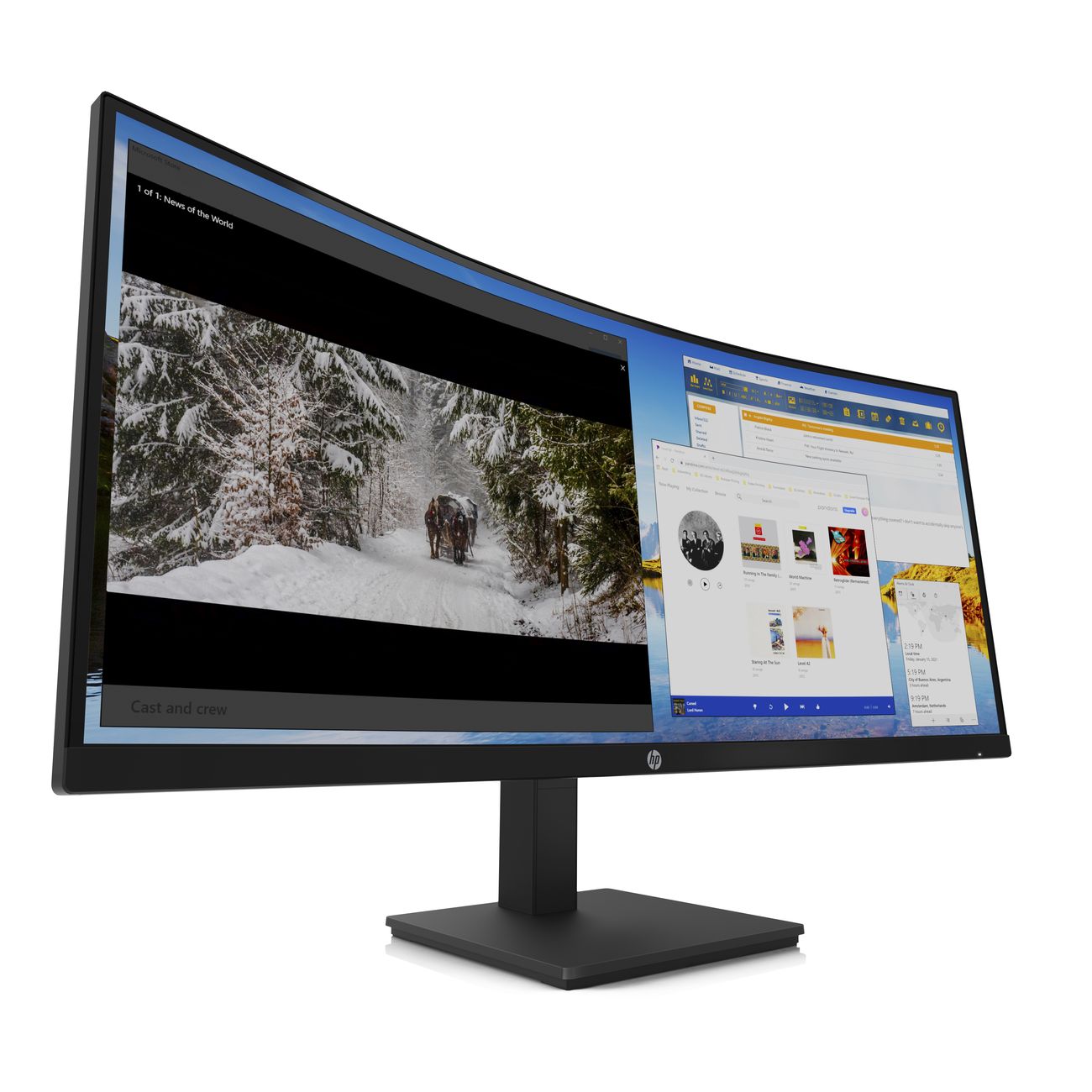 Монитор HP 34" MNTR M34d WQHD Curved 3B1W4AA 3B1W4AA #3