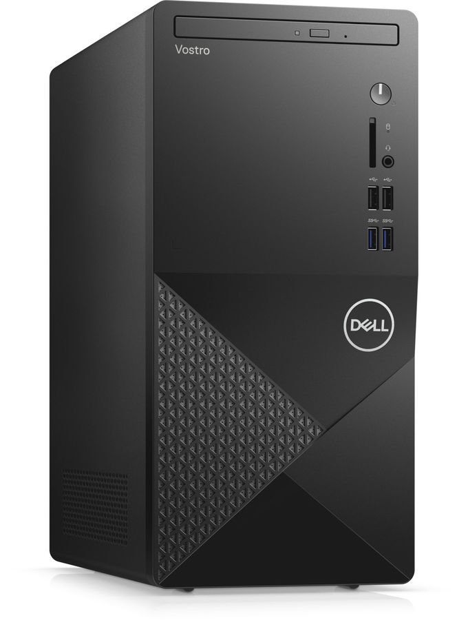 Персональный компьютер Dell Vostro 3888 MT Pentium Gold G6400(4.0Ghz)/ 4GB/1TB/DVD-RW/UHD 610/BT/WiFi/MCR/1y NBD/black/Linux 3888-2826 3888-2826
