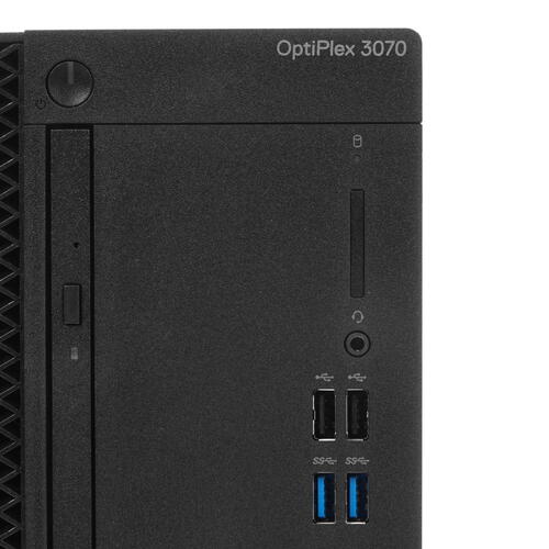 Персональный компьютер Dell Optiplex 3070 MT Core i3-9100 (3,6GHz) 8GB (1x8GB) DDR4 1TB (7200 rpm) Intel UHD 630 TPM,VGA,W10 Pro 1y NBD  3070-5505 3070-5505