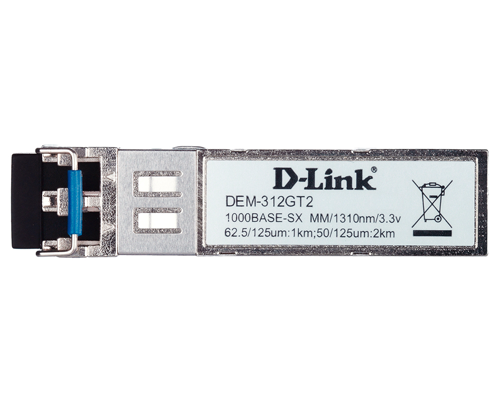 Трансивер D-Link SFP Transceiver with 1 1000Base-SX+ port 312GT2/A1A 312GT2/A1A #3