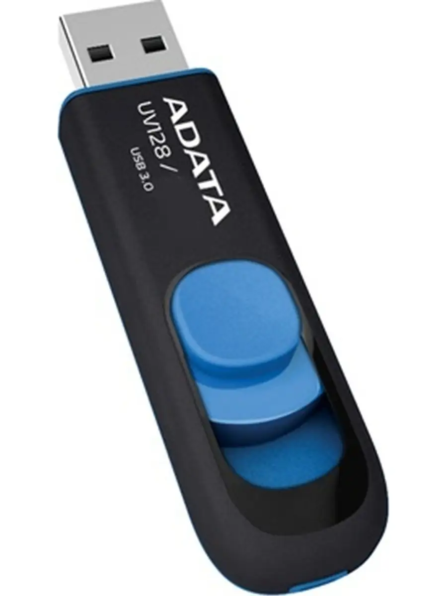 Флеш накопитель ADATA  AUV128-128G-RBE 128GB,UV128,USB 3.0 AUV128-128G-RBE AUV128-128G-RBE