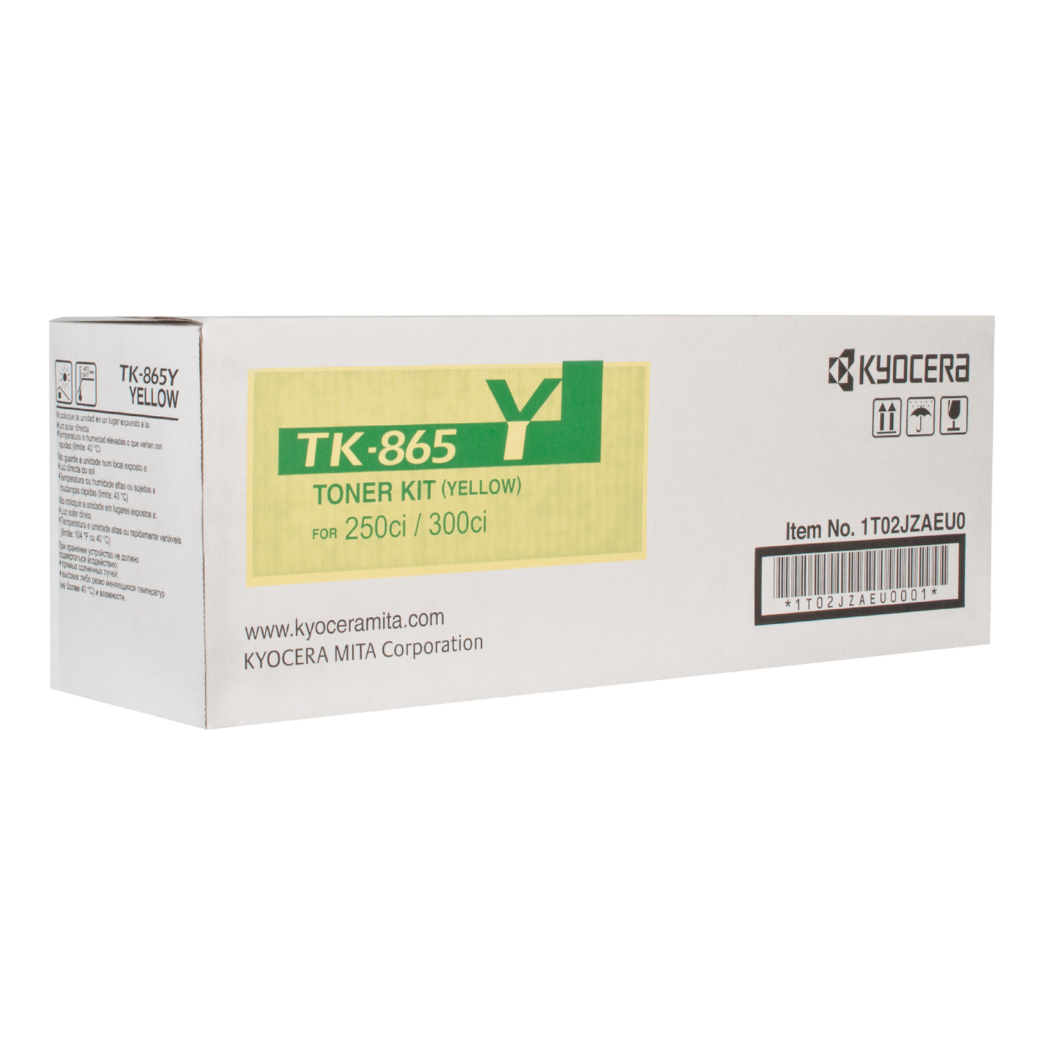 Картридж Kyocera TK-865Y для TASKalfa 250ci/300ci Yellow 1T02JZAEU0 1T02JZAEU0 #1