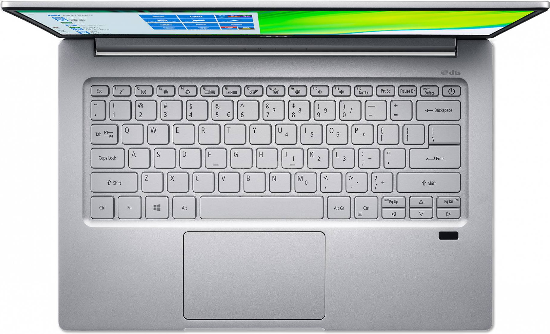Ультрабук Acer Swift 3 SF314-59-53N6 Core i5 1135G7/8Gb/SSD512Gb/Intel Iris Xe graphics/14"/IPS/FHD (1920x1080)/Windows 10/silver/WiFi/BT/Cam NX.A5UER.006 NX.A5UER.006