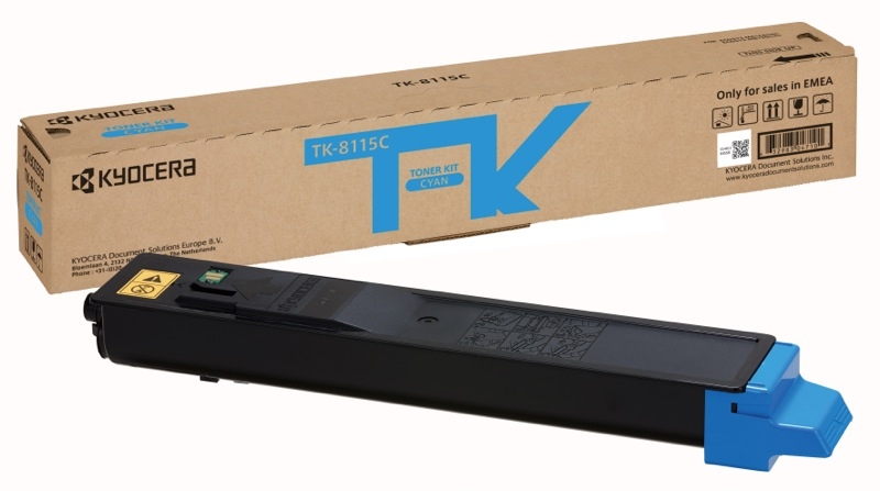 Картридж Kyocera TK-8115C для M8124cidn/M8130cidn Cyan 1T02P3CNL0 1T02P3CNL0