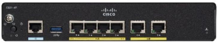 Маршрутизатор Cisco ISR 900 Router (non-US) 4G LTE   HSPA+ for EU C921-4PLTEGB C921-4PLTEGB