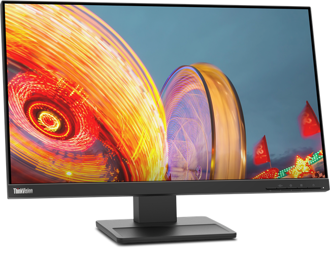 Монитор Lenovo 23.8" ThinkVision E24q-20 черный IPS 4ms 16:9 HDMI M/M матовая HAS Piv 300cd 178гр/178гр 2560x1440 DP 2K 5.05кг 62CFGAT1IS 62CFGAT1IS