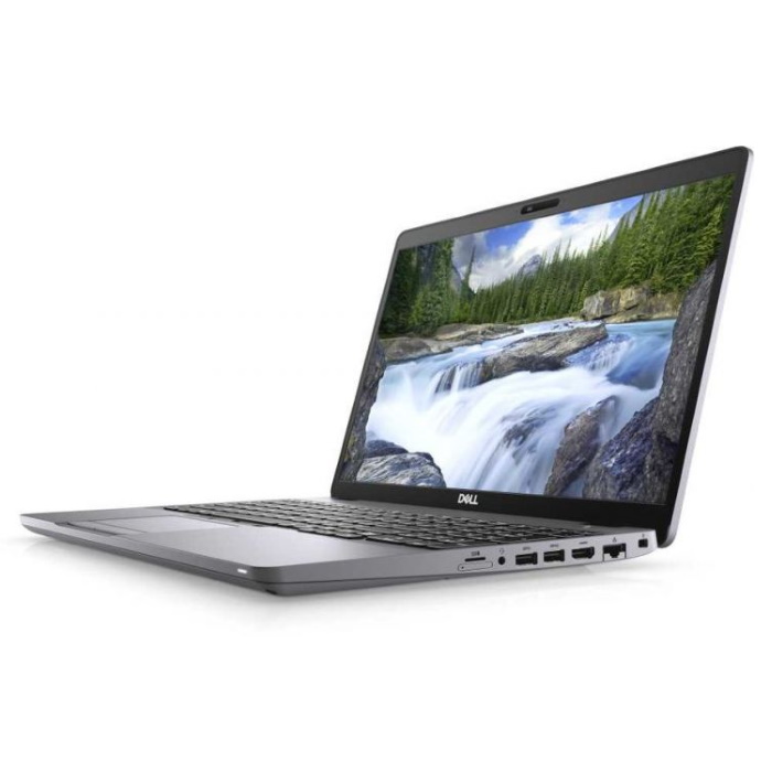 Ноутбук Dell Latitude 5511 Core i5-10400H (2,5GHz) 15,6" FullHD WVA Antiglare 8GB (1x8GB) DDR4 512GB SSD Intel UHD Graphics FPR, TPM 4 cell (68Whr) W10 Pro 3y NBD 5511-9074 5511-9074