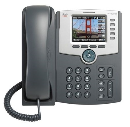 Телефон Cisco SB SPA525G2-XU Cisco SB  IP с 5 линиями с цветным дисплеем, PoE, 802.11g, Bluetooth SPA525G2-XU SPA525G2-XU