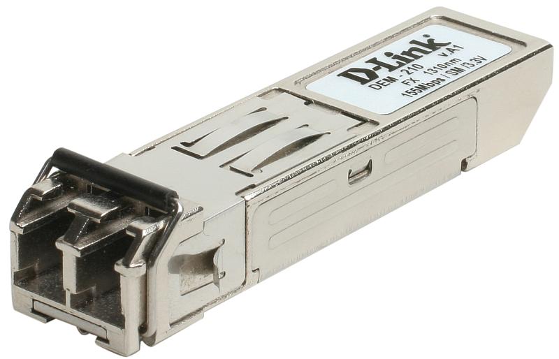Трансивер D-Link SFP Transceiver with 1 100Base-FX port DEM-210/B1A DEM-210/B1A
