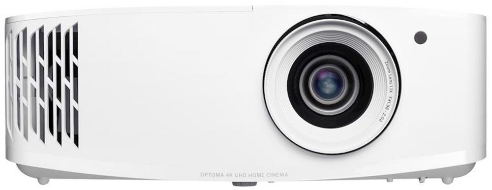 Проектор Optoma UHD35 DLP, 4K UHD (3840x2160), 3600 ANSI Lm, 1000000:1,16:9; TR 1,5-1,66:1; HDMI 2.0 x2; VGA (RGB/YPbPr) x1; Audio IN 3.5mm x1; AudioOut S/PDIF x1; AudioOut 3,5mm x1; RS232; USB-A Power (1.5A);12V trigger,белый E9PV7GL02EZ2 E9PV7GL02EZ2