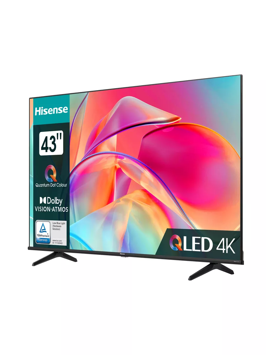 Телевизор Hisense 43E7KQ 43",QLED,Frameless,черный,4K,60Hz,Smart 43E7KQ 43E7KQ #3