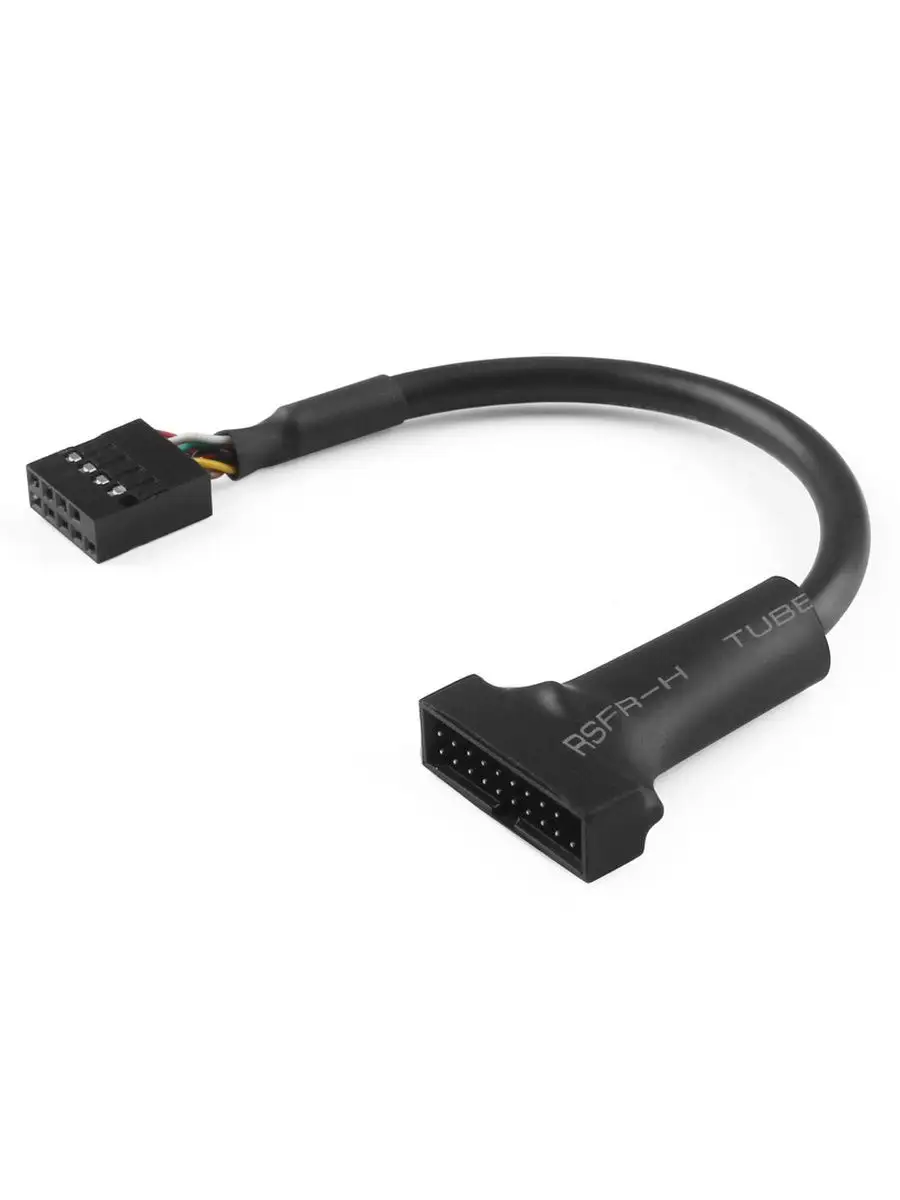 Адаптер переходник 0.15m для материнской платы 8 pin USB 2.0 / 19 pin USB 3.0 GCR-U2U3 #1