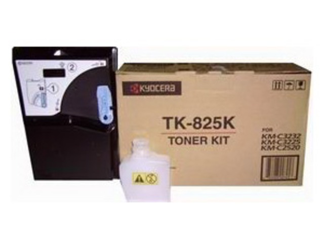 Картридж Kyocera TK-825K для KM-C2520/C2525E/C3225/C3232/3232E/C4035E Black 1T02FZ0EU0 1T02FZ0EU0