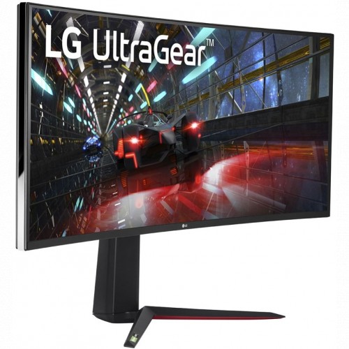 Монитор LG 37.5" UltraGear 38GN950-B черный IPS LED 21:9 HDMI матовая HAS 750cd 178гр/178гр 3840x1600 DisplayPort UWQHD+ USB 9.2кг 38GN950-B.ARUZ 38GN950-B.ARUZ #1