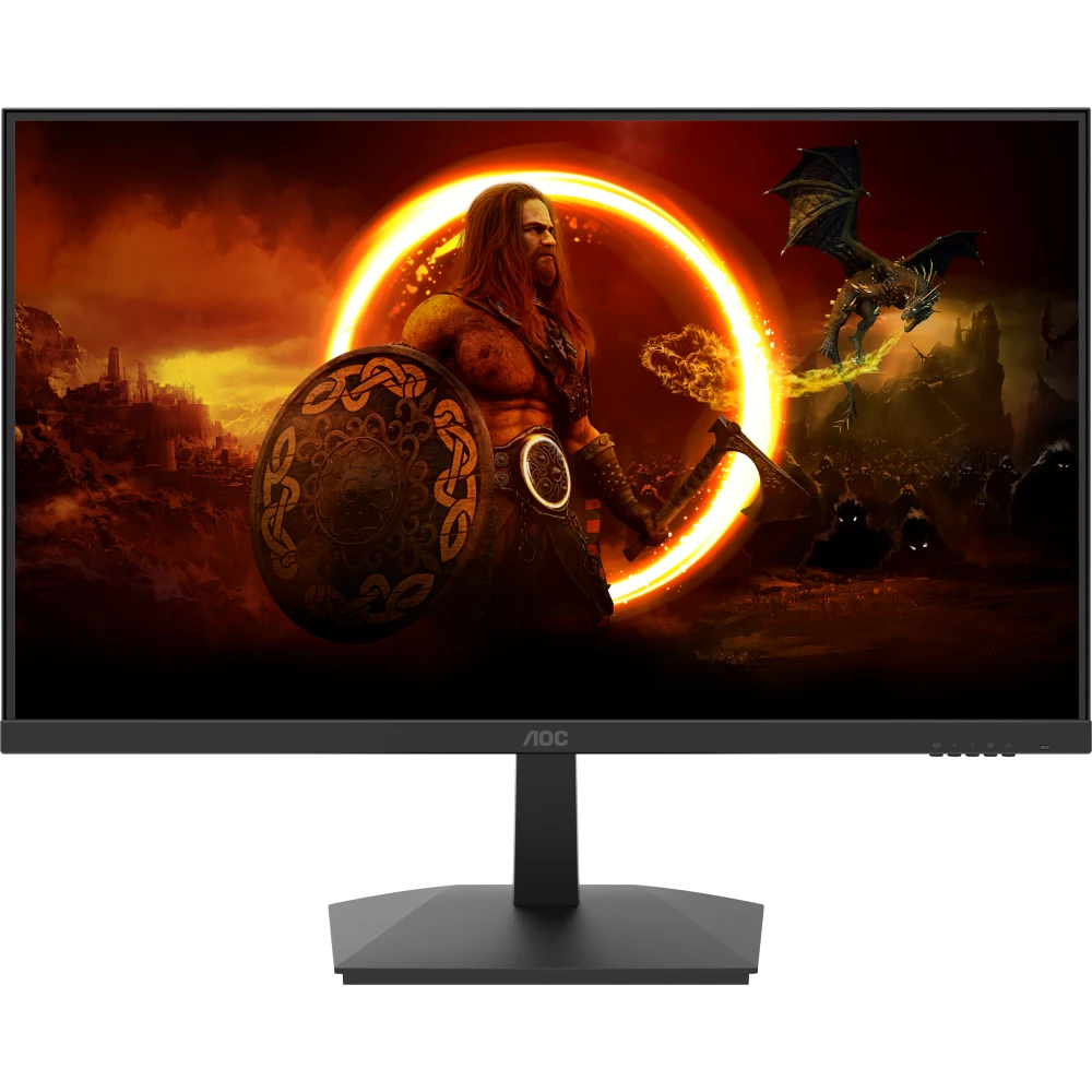 Монитор AOC  27" Black VA, 1920x1080, 180Hz, 1 ms, 178°/178°, 250 cd/m, 80M:1, +2xHDMI 2.0, +DisplayPort 1.4 27G15N2 27G15N2