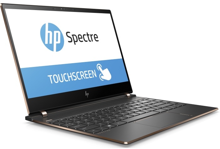 Ноутбук HP Spectre 13-af002ur Core i5 8250U, 8Gb, SSD256Gb, Intel HD Graphics 620, 13.3", IPS, Touch, FHD (1920x1080), Windows 10 64, dk.grey, WiFi, BT, Cam, Bag 2PQ00EA 2PQ00EA