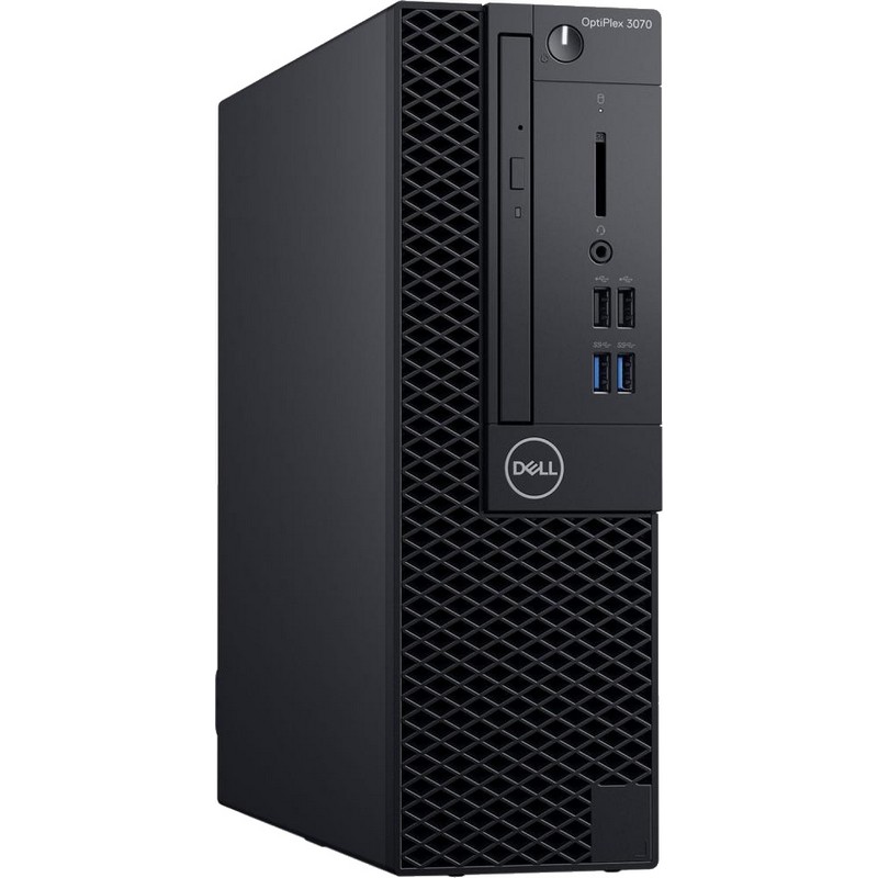 Компьютер Dell Technologies Optiplex 3070 SFF Core i5-9500 (3,0GHz ) 8GB (1x8GB) DDR4 256GB SSD Intel UHD 630 W10 Pro TPM, VGA 1 years NBD 3070-4708 3070-4708
