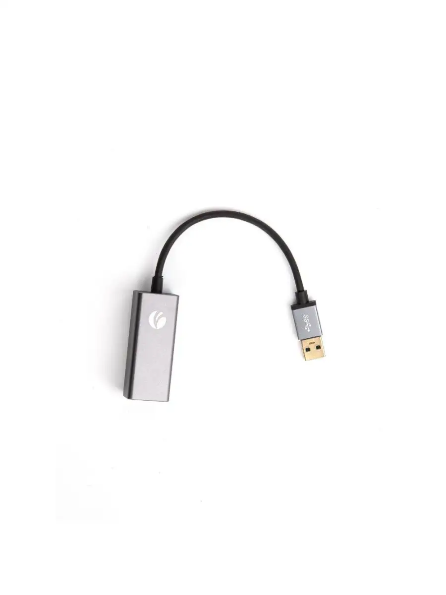 Адаптер сетевой VCOM USB 3.0 (Am) --> LAN RJ-45 Ethernet 1000 Mbps, Aluminum Shell DU312M DU312M