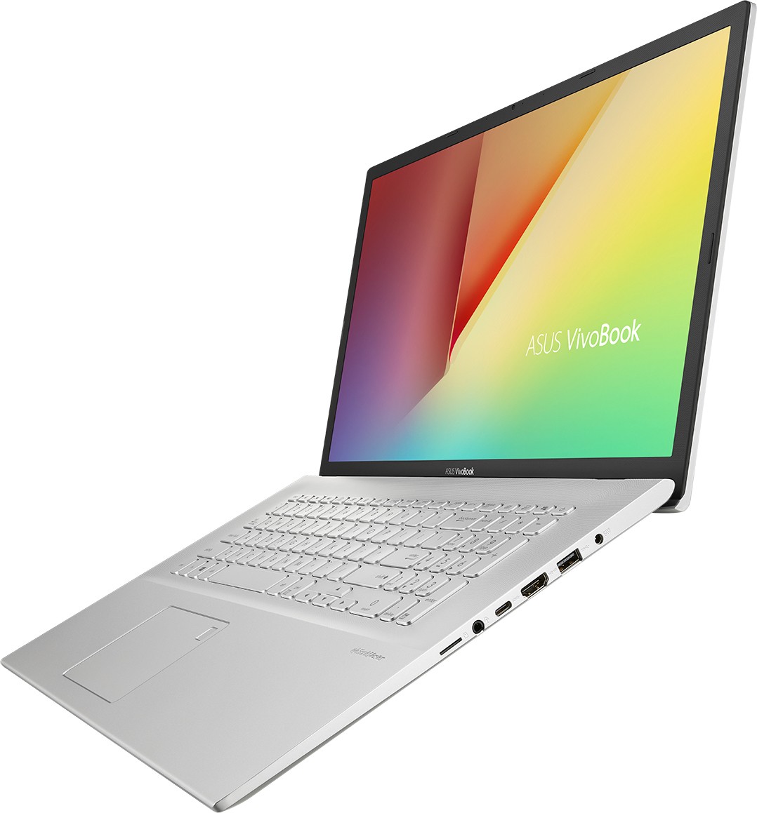 Ноутбук ASUS VivoBook 17 X712JA-AU359T Intel Core i5-1035G1/8Gb/512Gb SSD/17.3" IPS FHD AG (1920x1080)/Intel UHD Graphics/WiFi6/BT/Cam/Windows 10 Home/2.3Kg/Silver 90NB0SZ1-M04430 90NB0SZ1-M04430