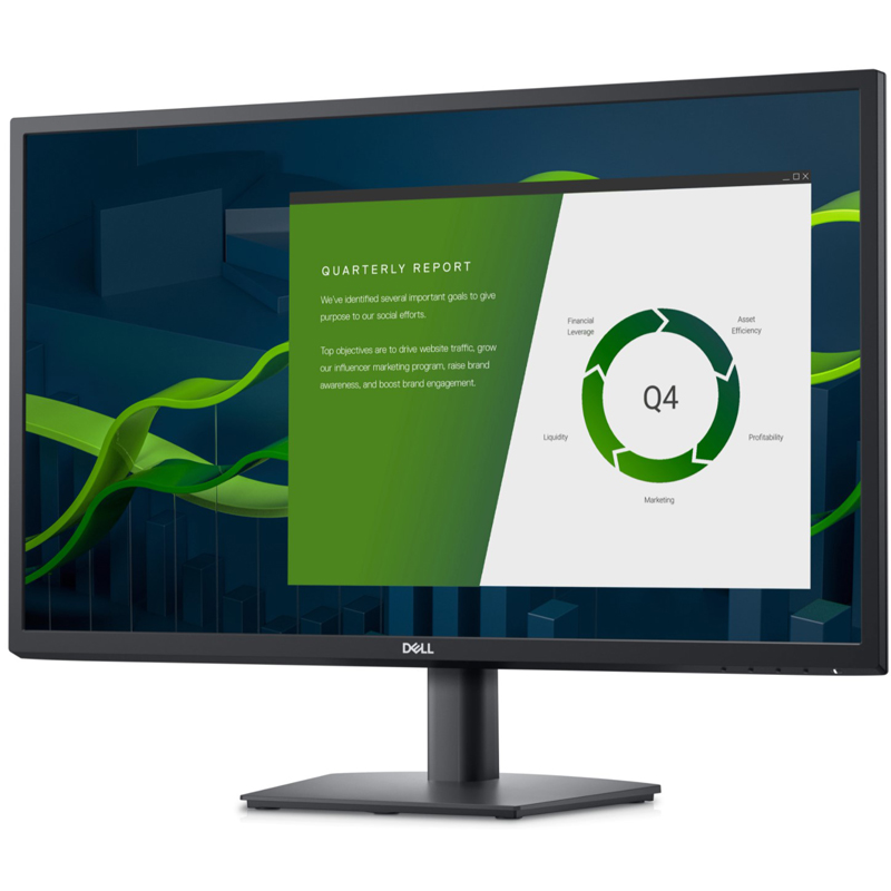 Монитор Dell 27'' E2722H 1920x1080, IPS, 178/178, 8мс, 300nit, DP/VGA, noUSB, T, 1y, w/o euro cable BB-DEL1100120 BB-DEL1100120