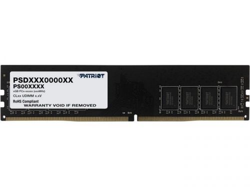 Модуль памяти Patriot Signature Line 8Gb DDR4 DIMM 3200MHz PC-25600 288-pin CL22 1.2V RET PSD48G320081 PSD48G320081
