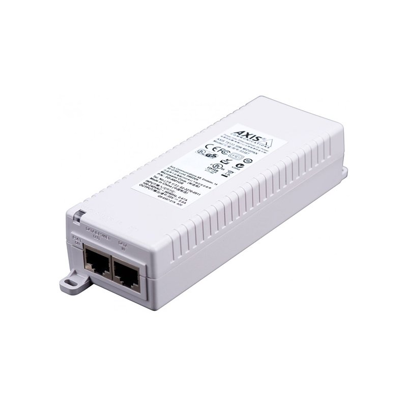 Адаптер Axis T8133 Single port PoE+ midspan, IEEE 802.3at (30 W) 5900-292 5900-292