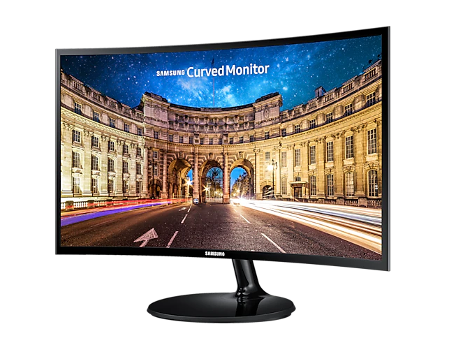 Монитор Samsung 23.5" черный VA LED 4ms 16:9 HDMI матовая 250cd 178гр/178гр 1920x1080 D-Sub FHD 3.3кг C24F390FH C24F390FH