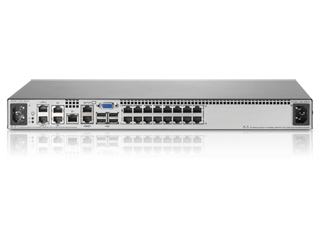 Переключатель HPE 2x1Ex16 KVM IP Cnsl G2 VM CAC SW AF621A AF621A