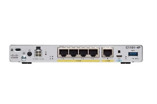 Маршрутизатор Cisco ISR 1109 M2M 2 Ports GE Ethernet and LTE Europe C1109-2PLTEGB C1109-2PLTEGB