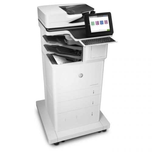 Принтер HP LaserJet Enterprise Flow MFP M635z (p/c/s/f, A4,1200dpi,61ppm,1,5Gb,HDD500GBenc,4 trays 100+2х550+2000,ADF150,Duplex,stand,3-bin stepler,USB/GigEth,cart.10,5k in box,1y warr.repl.J8J72A) 7PS99A 7PS99A