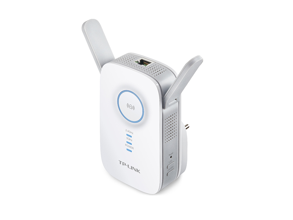 Усилитель TP-Link AC1200 867ac+300n, 802.11ac/a/b/g/n, 1*LAN, IGMP Snooping для IPTV RE350 RE350