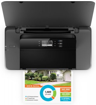 Принтер HP OfficeJet 202 A4 WiFi USB черный N4K99C N4K99C