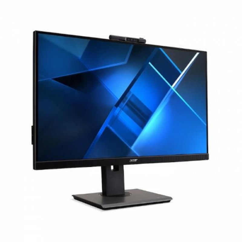 Монитор Acer 27" (Ent.) B277Dbmiprczx, IPS, 1920x1080, 75Hz, 178°/178°, 4ms, 250nits, VGA + HDMI + DP + USB3.0(1up 4down) + Adj.Camera (FHD, with mic) + Колонки 2Wx2, HAdj 120mm, Black Matt UM.HB7EE.D01 UM.HB7EE.D01