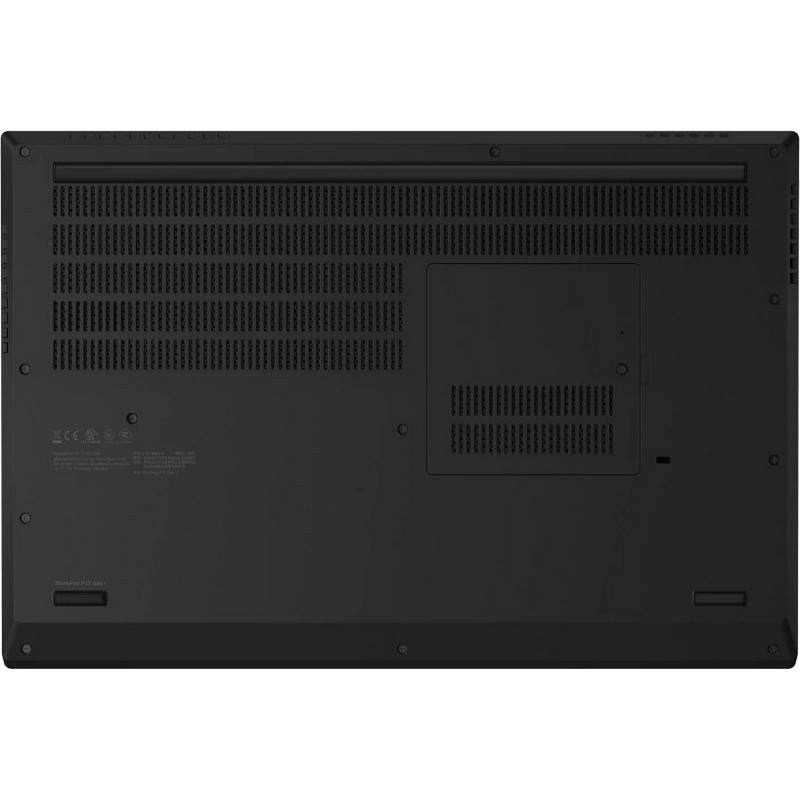 Ноутбук Lenovo P17 17.3" UHD (3840x2160) IPS 500n HDR400/ i9-10885H/ 2 x 16GB DDR4 2933MHz/ 1TB M.2 PCI-e SSD/ -/ Quadro RTX4000 8GB GDDR6 256 bit MAX-Q 110W/ WWAN Ready/ FPR/ IR + 720p/ backlit/ SCR/ 94Wh 6 cell integrated/ 230W slim tip/ 1x USB-C ( 20SN001MRT