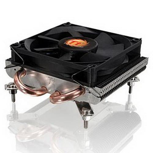 Кулер (вентилятор) для процессора Thermaltake Slim X3 (S1150/1155/775, 1200-2400 RPM, 4pin, TDP 75W, 11-23dB, Al+Cu, 180g) (CLP0534) CLP0534